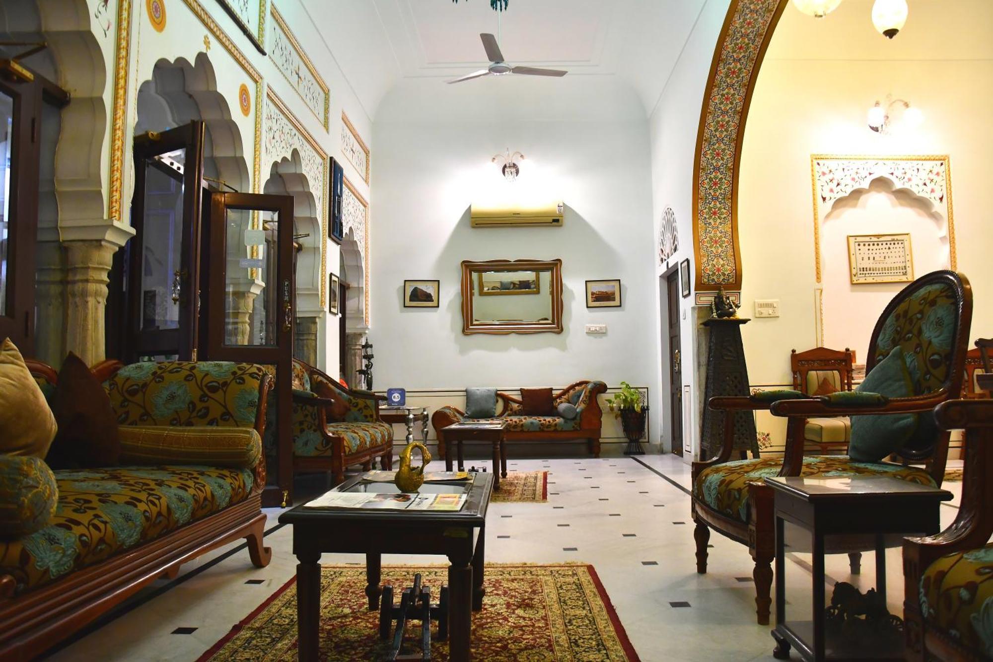 Khandela Haveli - A Boutique Heritage Hotel Τζαϊπούρ Εξωτερικό φωτογραφία